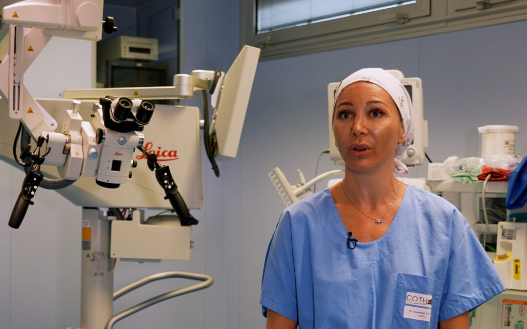 Dr Amandine Lechot : « La chirurgie endonasale endoscopique est facilitée par la technologie 3D et les images ultra-haute définition »
